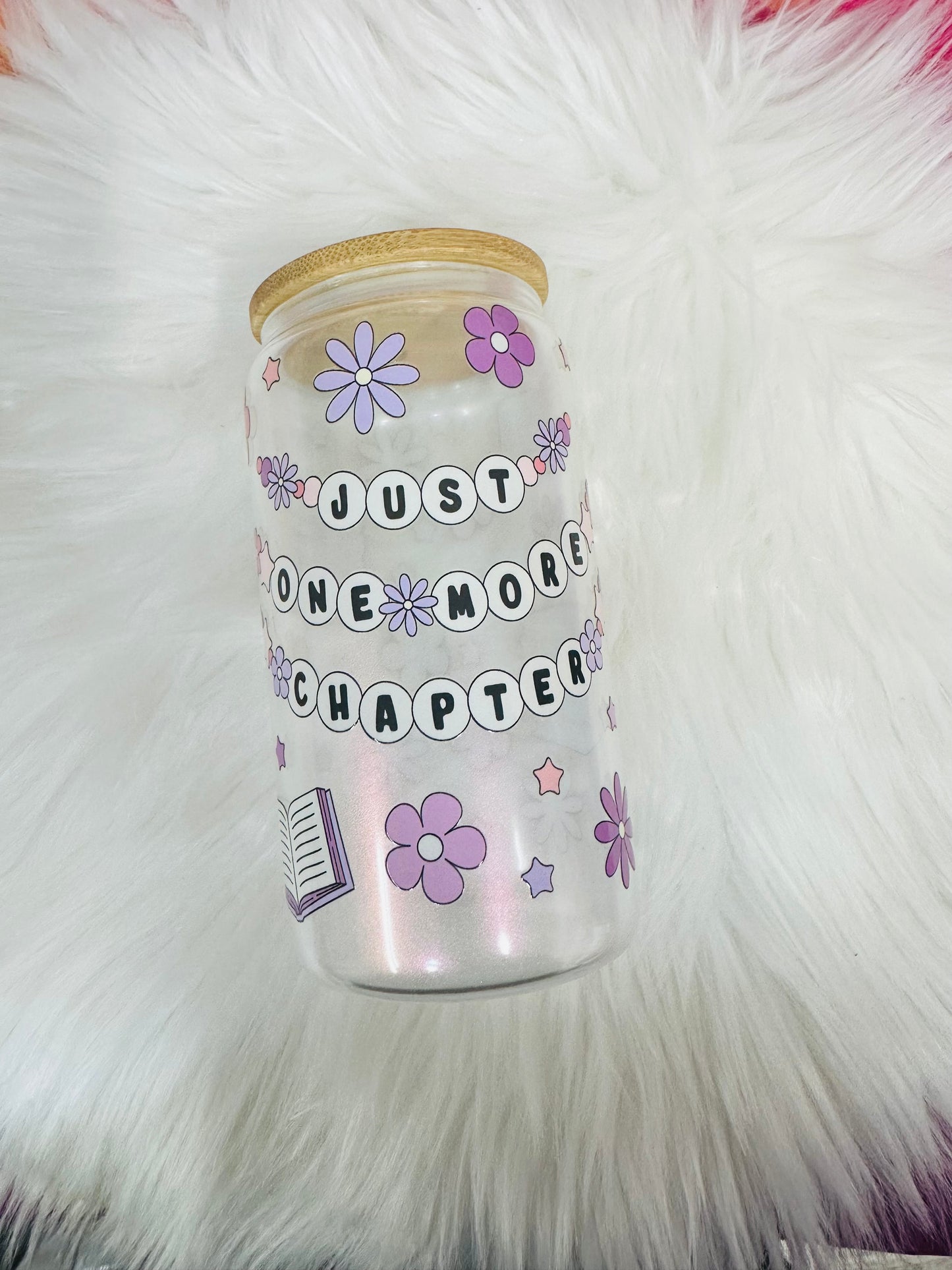 16oz Glass Can - just one more chapter
