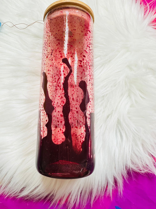 20oz Ghost Face Blood Drip