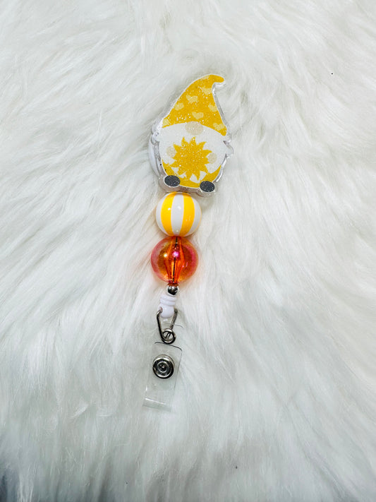 Sunflower Gnome - badge reel