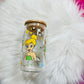 12oz Glass Cup - Tinkerbell