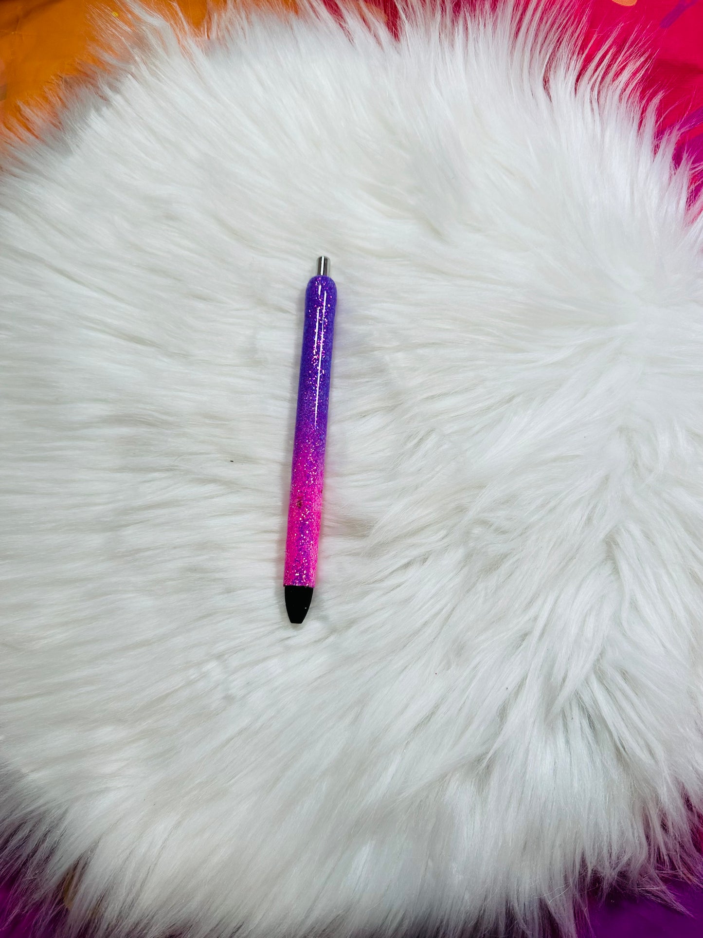 Pink and purple ombre | refillable pen