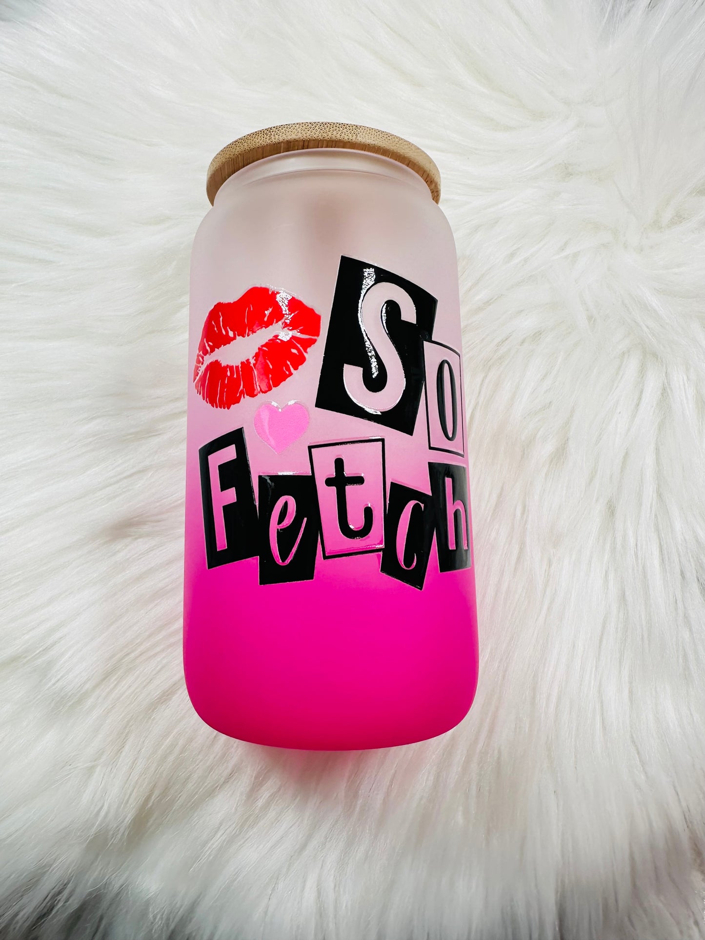 16oz Glass Can- So Fetch