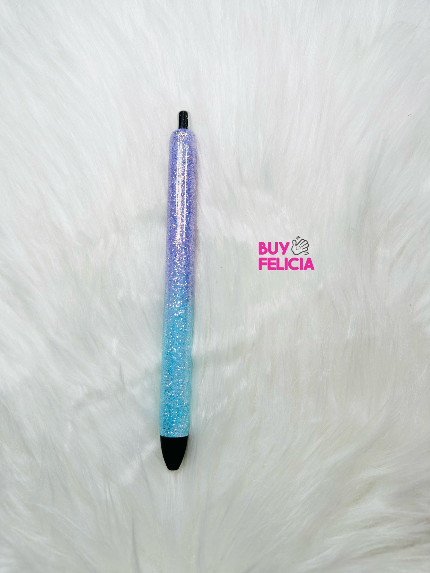 Purple and Blue Ombre Pen