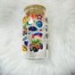 16oz Glass Cup - Lisa Frank