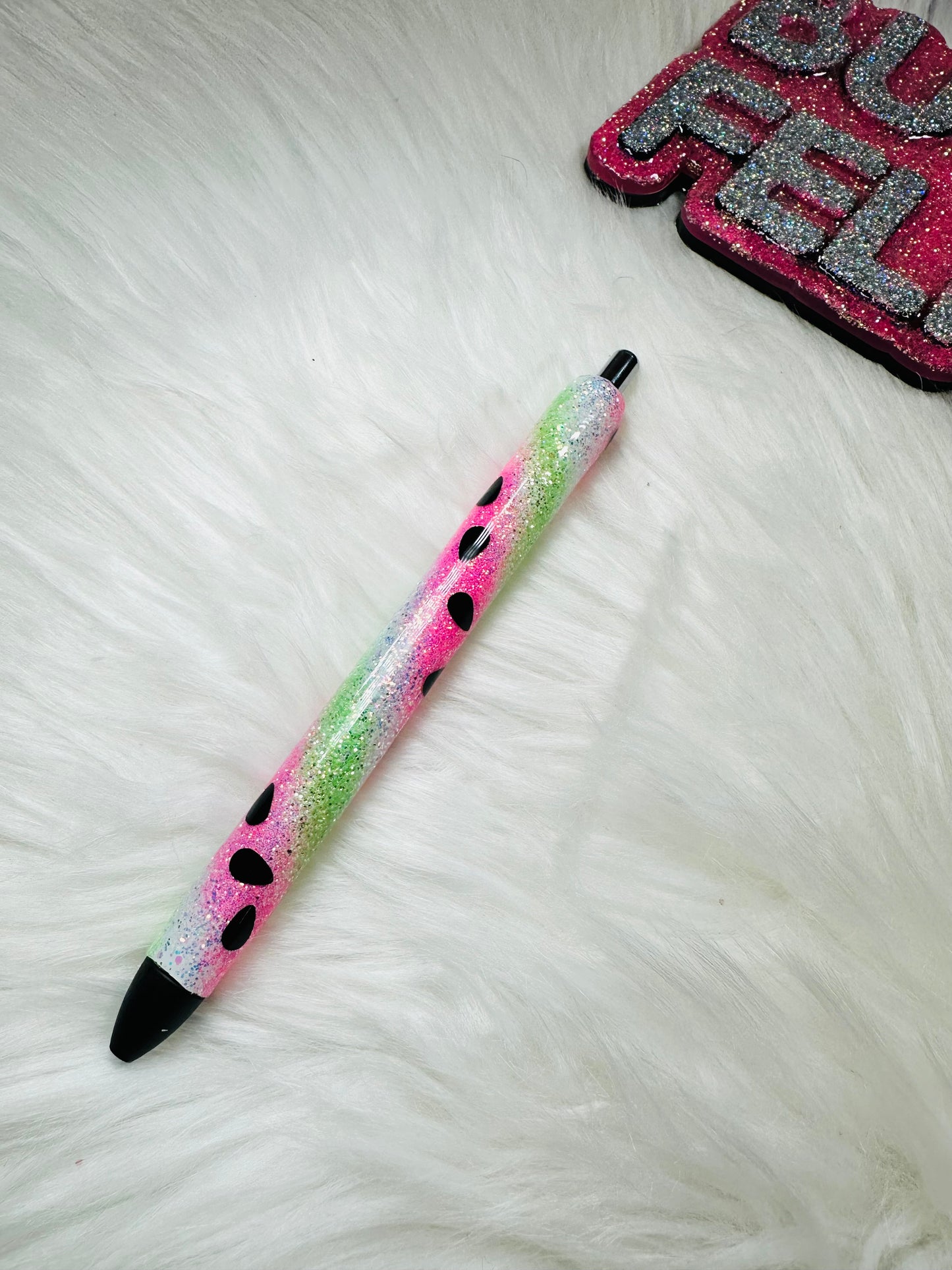 Watermelon swirl (made to order) | refillable pen