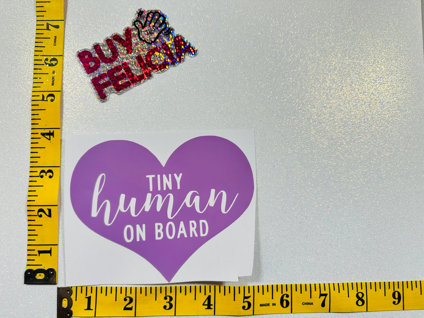 Tiny Human- decal