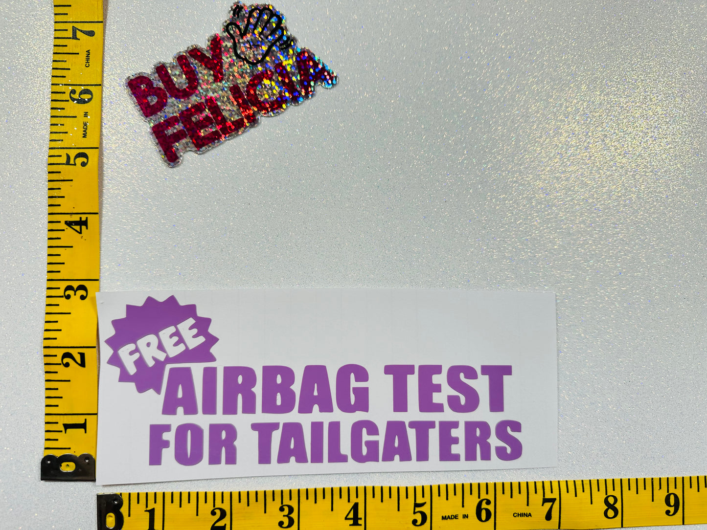 Airbag Test- decal