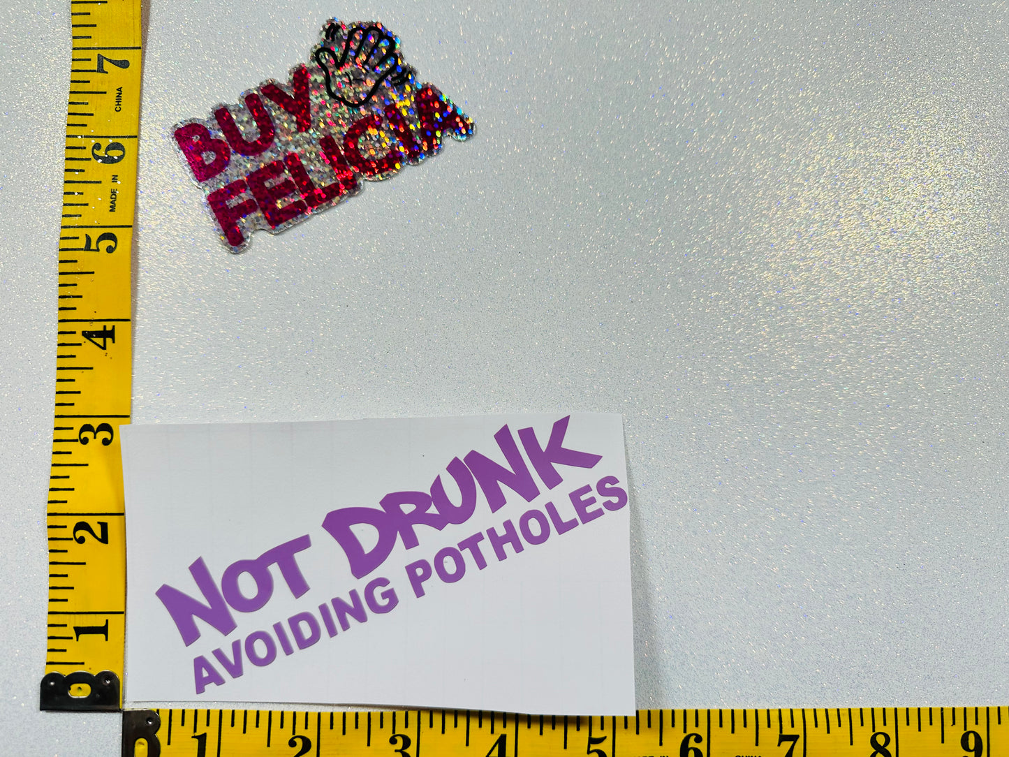 Avoiding Potholes- decal