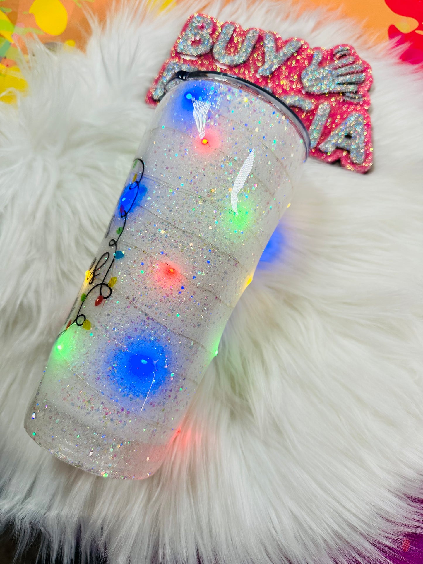 Christmas Lights Tumbler