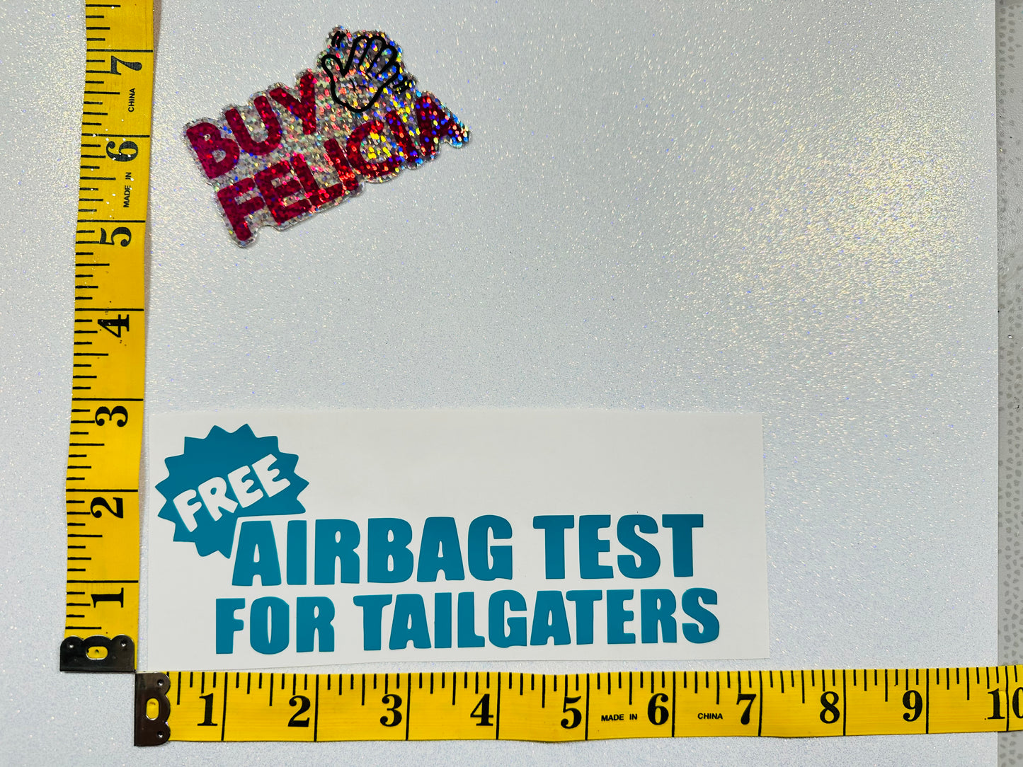 Airbag Test- decal