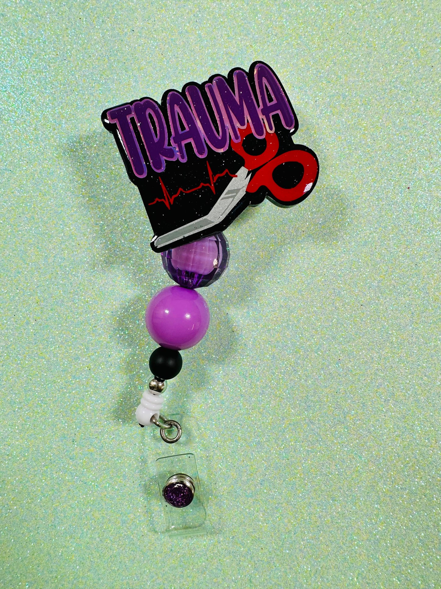 Trauma- badge reel