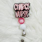 Charge Nurse- badge reel