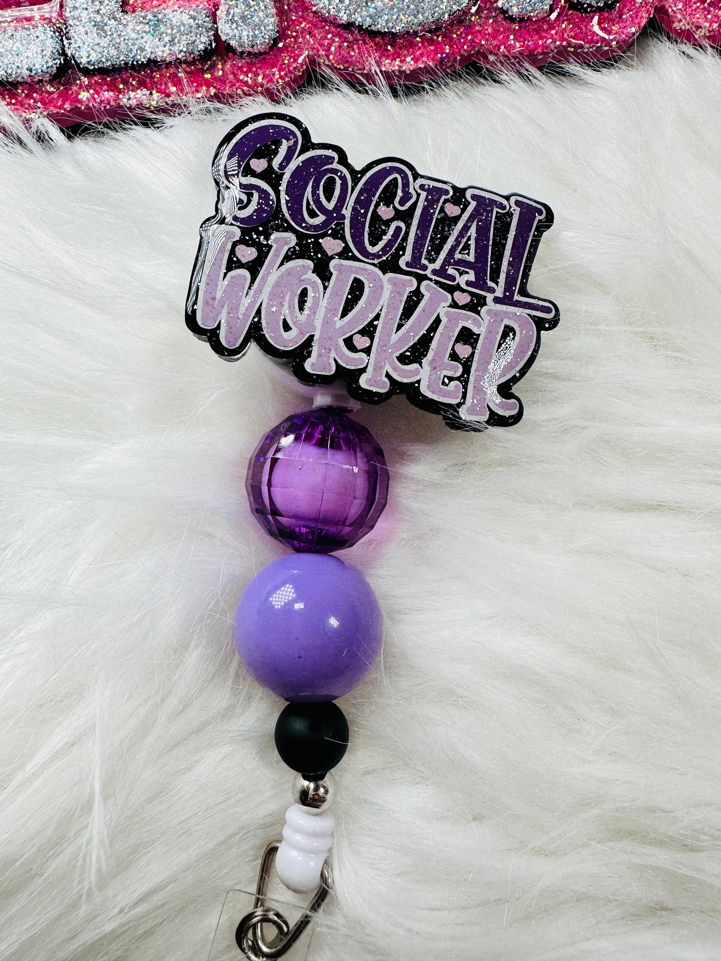 Social Worker - badge reel