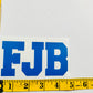 FJB- vinyl decal