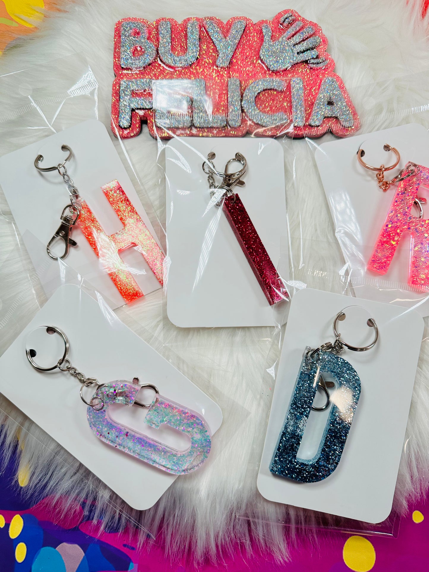 Custom 2inch Letter Keychain (CLICK FOR OPTIONS)