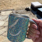 Initial Rhinestone Mug
