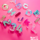 Glitter Alphabet Letters and Numbers