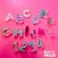 Glitter Alphabet Letters and Numbers