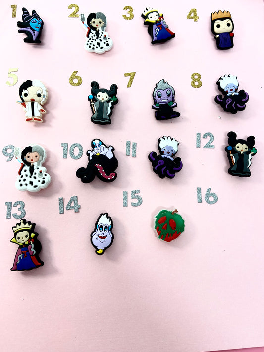 Villain Charms for Custom Pen