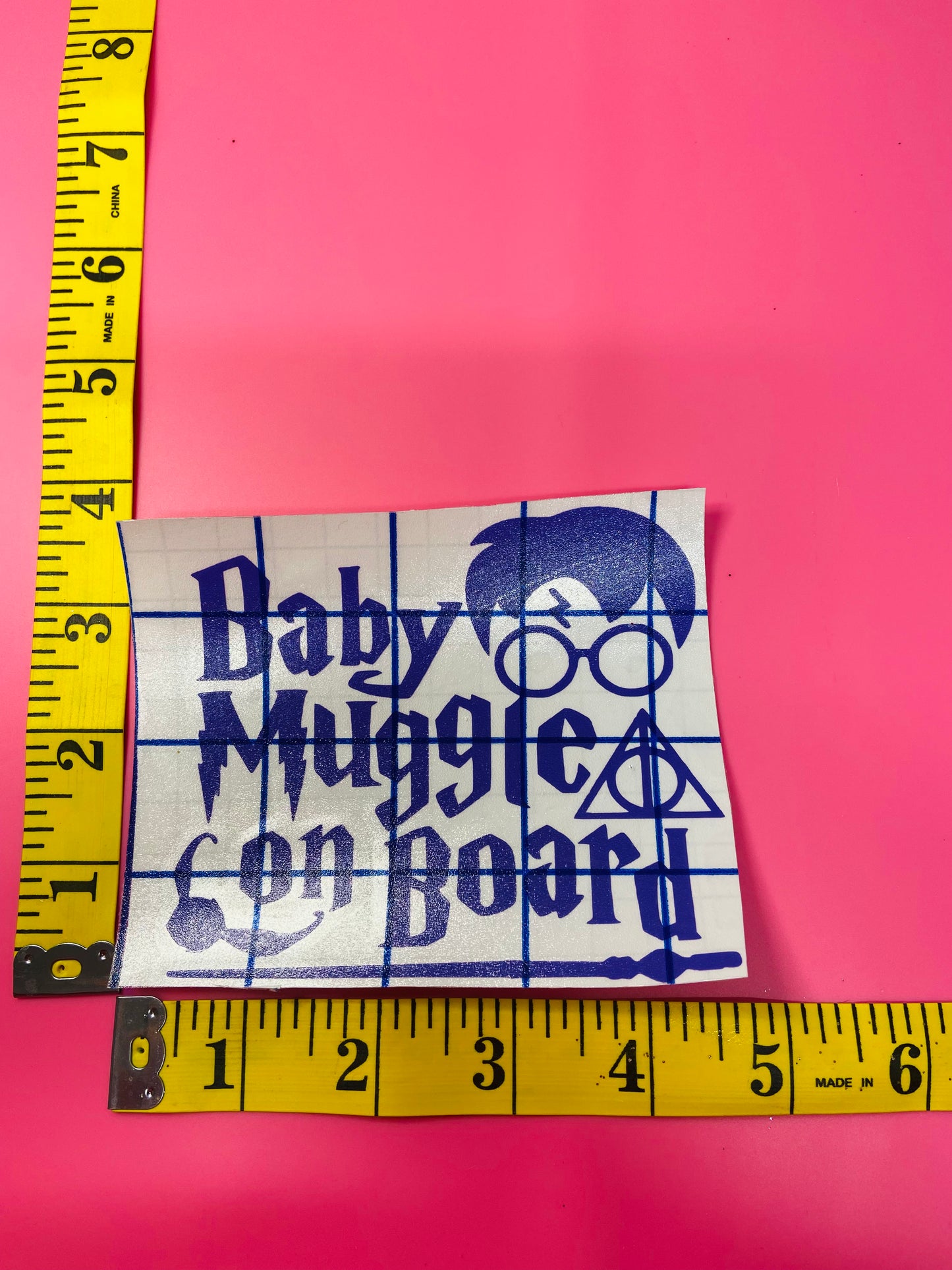 Baby Muggle decal